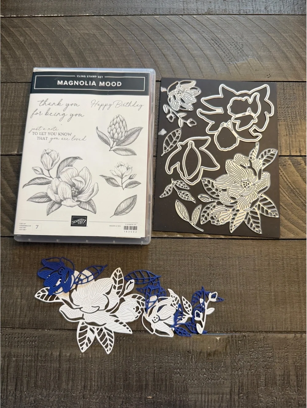 Stampin’ Up Magnolia Mood stamp set and Magnolia Mood Dies die cut set